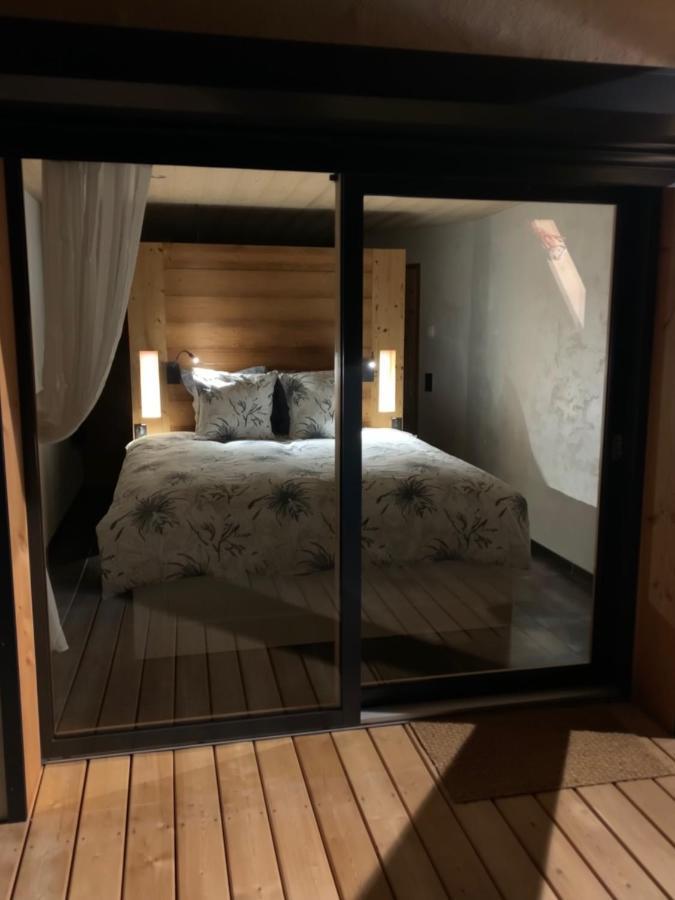 Chalet Anzac Chalet 5 Etoiles En Rondins Tout Neuf Unique Dans Les Aravis Les Villards-sur-Thones Bagian luar foto