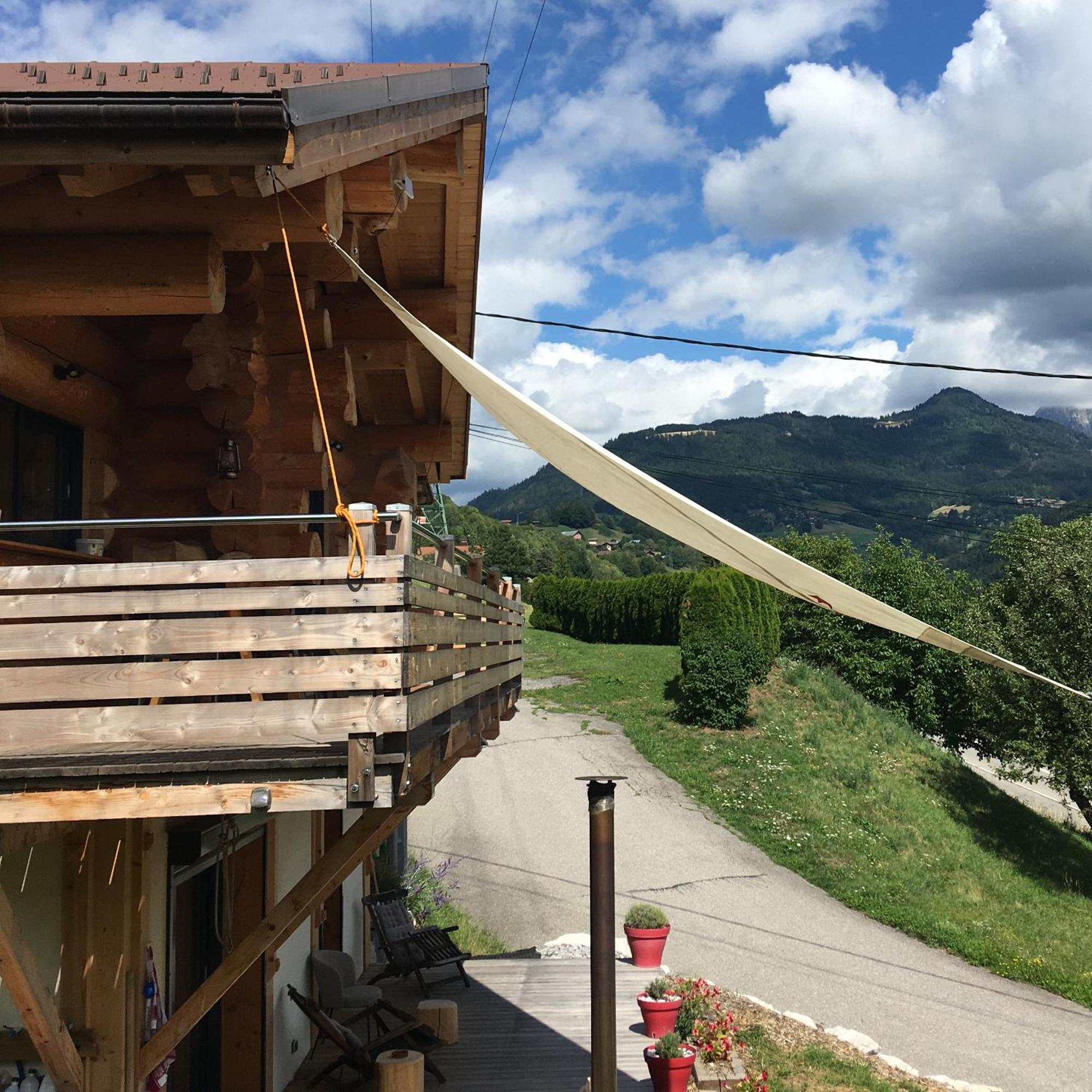 Chalet Anzac Chalet 5 Etoiles En Rondins Tout Neuf Unique Dans Les Aravis Les Villards-sur-Thones Bagian luar foto